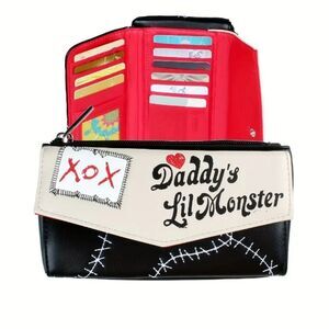 Harley Quinn Daddys Lil Monster Wallet